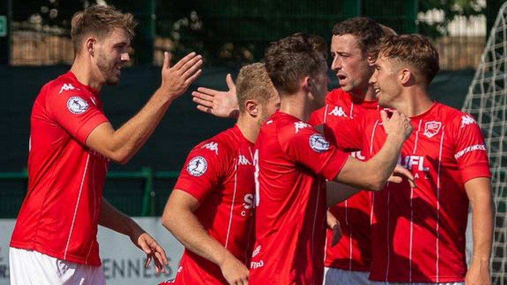 Lorne Bickley celebrates