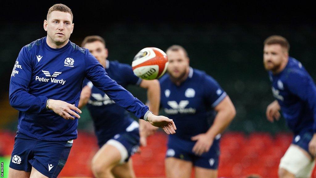 Scotland captain Finn Russell