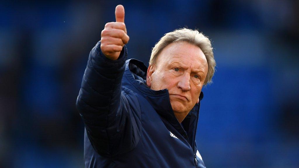 Cardiff City manager Neil Warnock pictured after his side was relegated to the Championship.