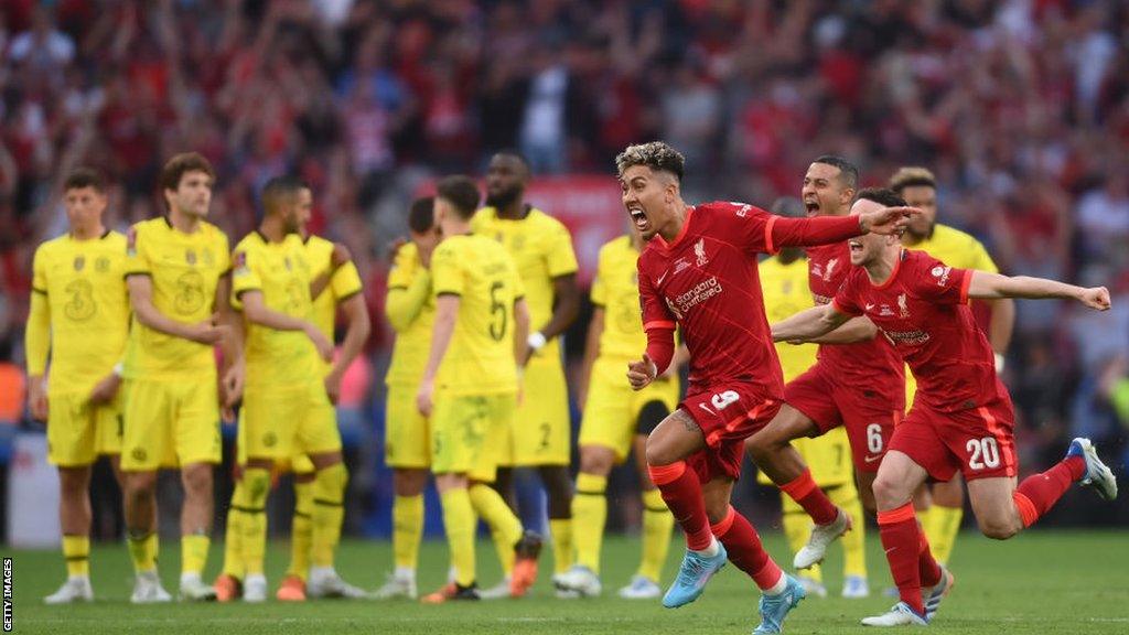 Liverpool celebrate