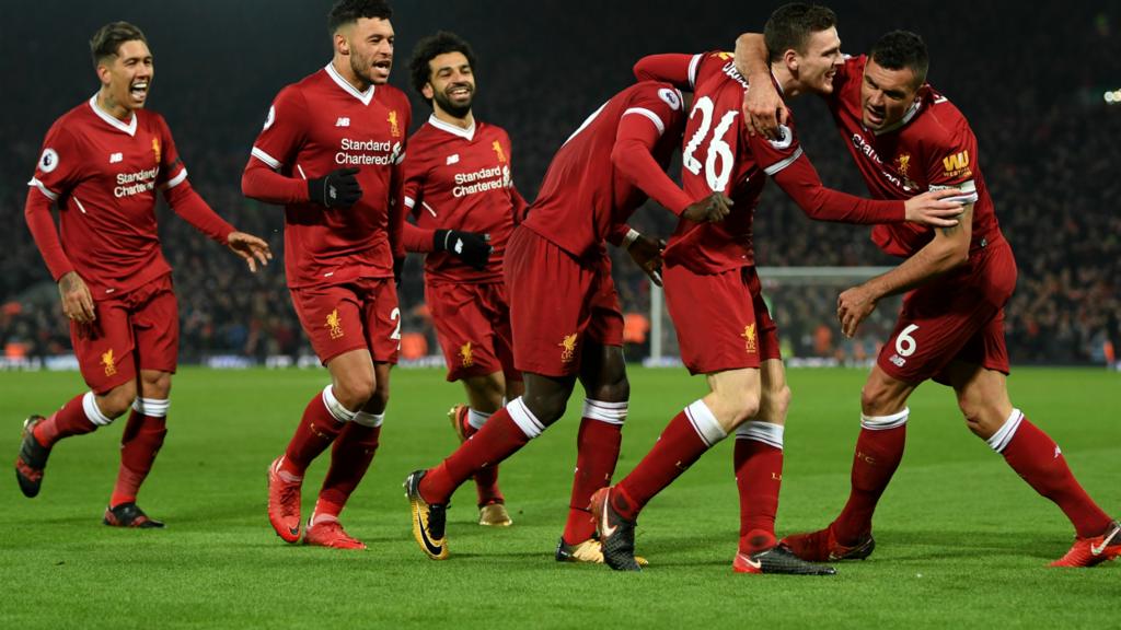 Liverpool celebrate