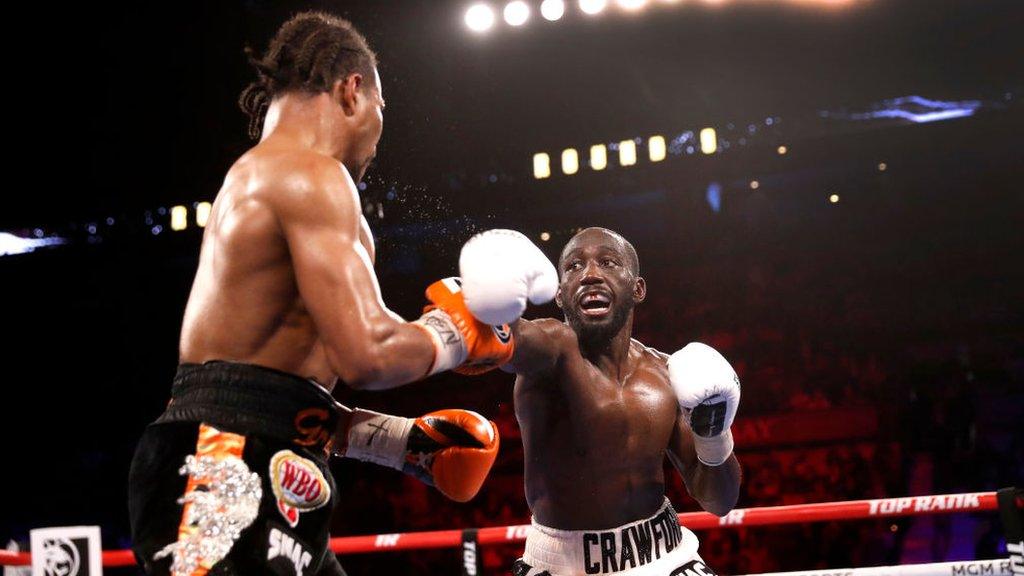 Terence Crawford aims a jab at Shawn Porter