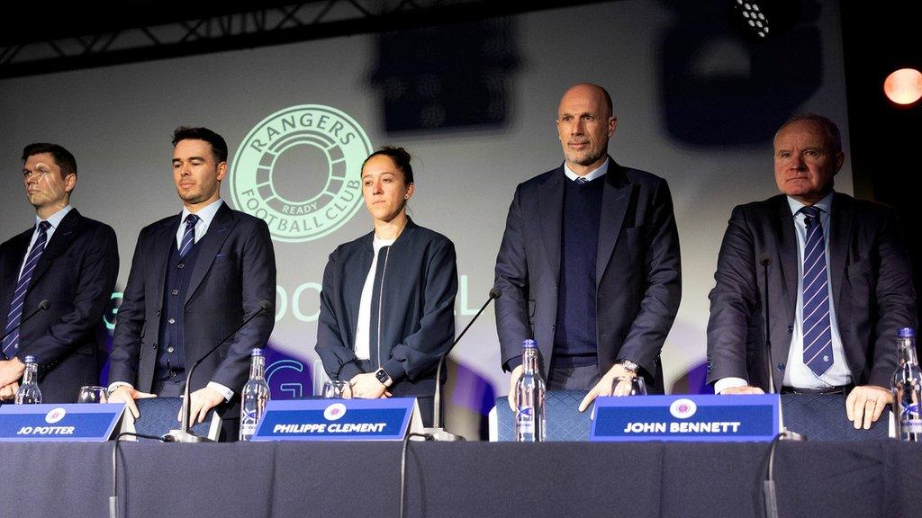 Rangers' annual meeting top desk