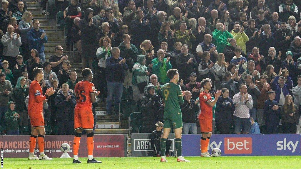 Home Park pays tribute to Ian Harris