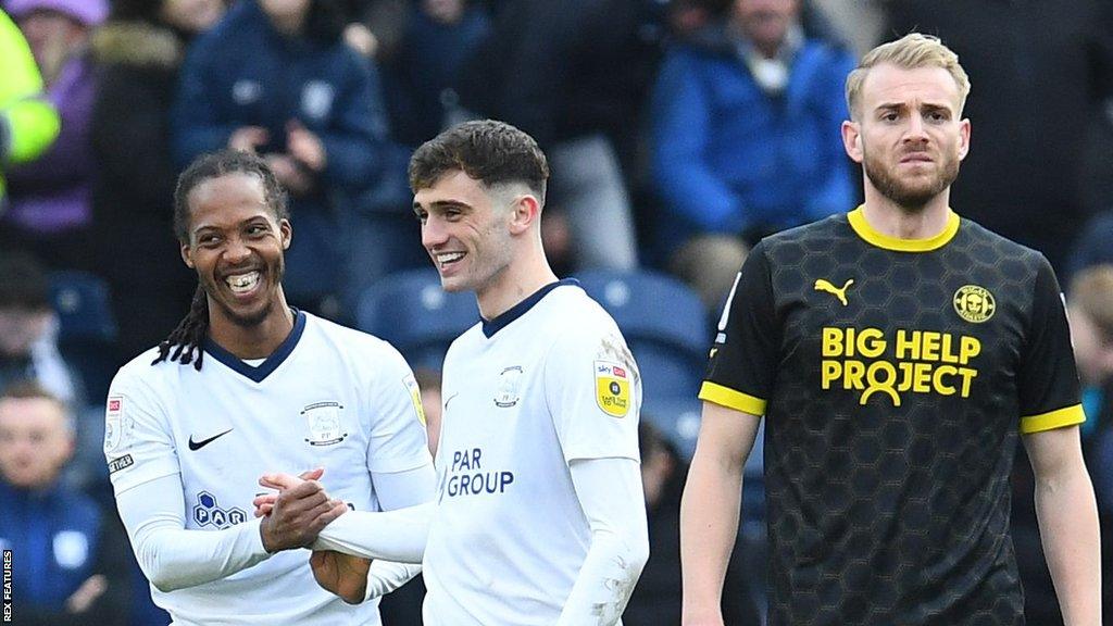 Preston North End ended a run of four Championship games without victory as they beat Wigan Athletic