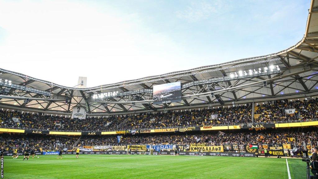 AEK Athens' Agia Sophia stadium