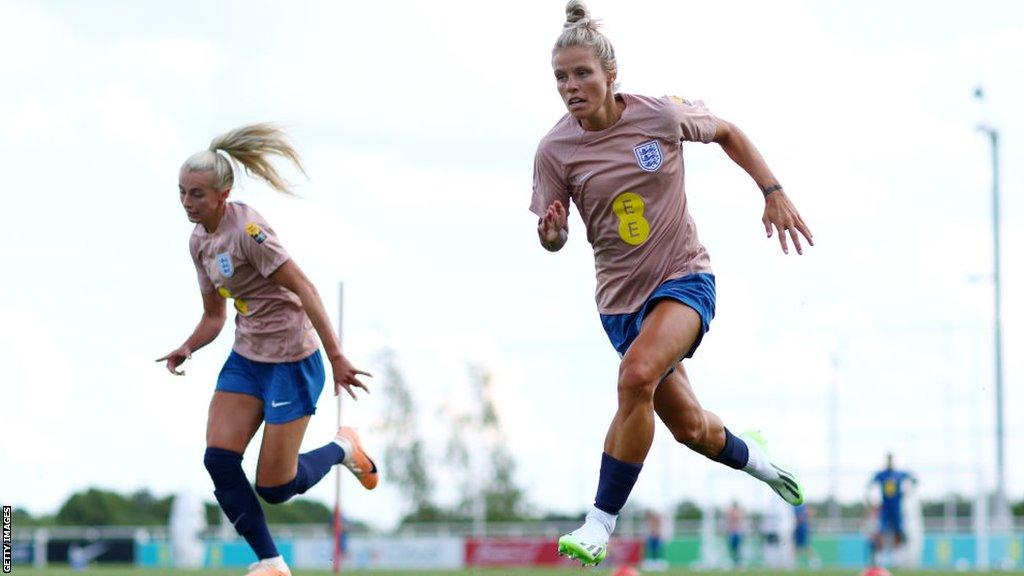 England striker Rachel Daly