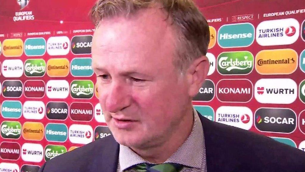 Northern Ireland manager Michael O'Neill