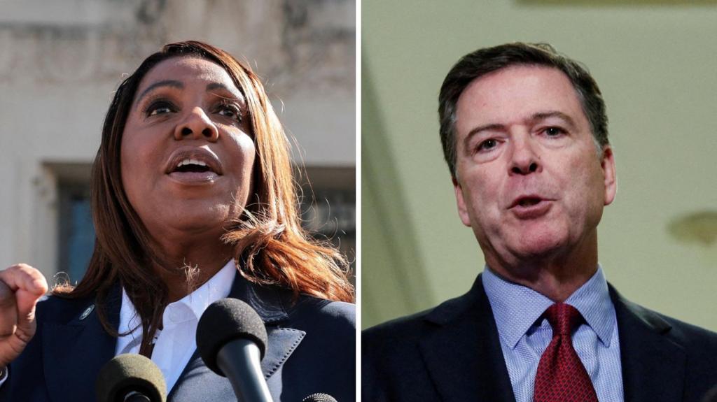 Judge Throws Out Charges Against James Comey and Letitia James After Illegal Prosecutor Appointment