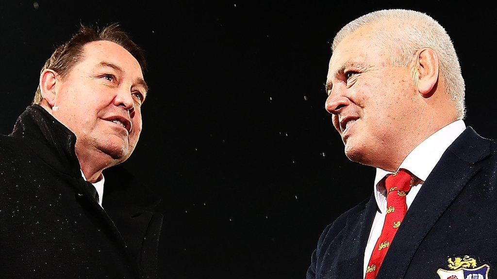 Steve Hansen and Warren Gatland