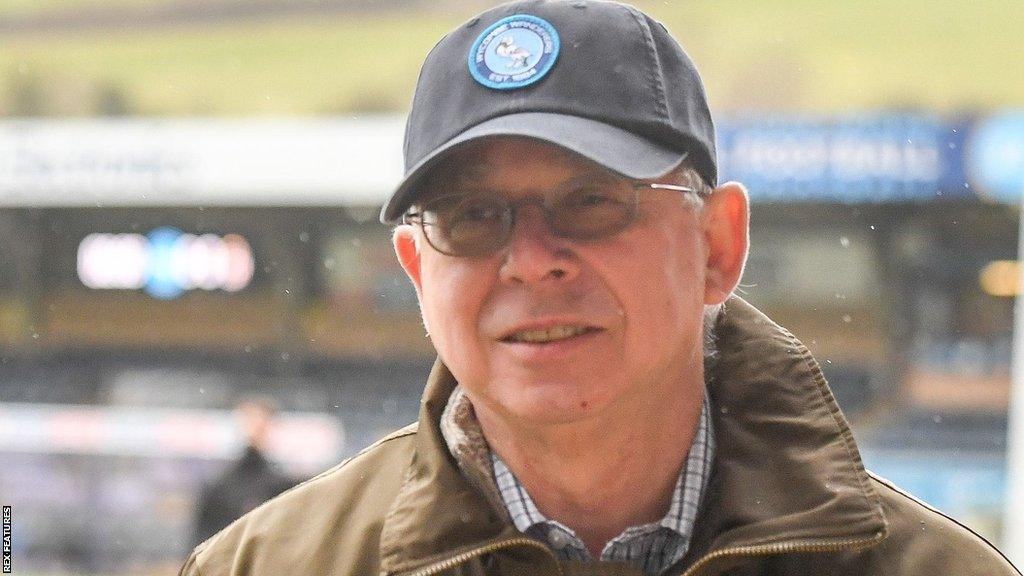 Rob Couhig has been owner of Wycombe Wanderers since February 2020