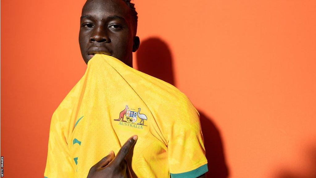 Australia forward Garang Kuol