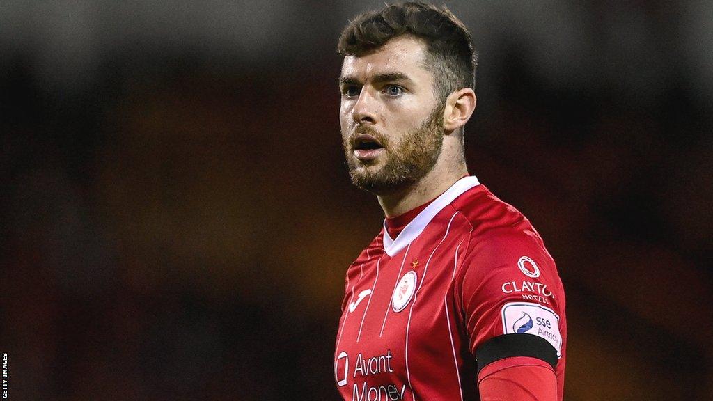 Aidan Keena in action for Sligo Rovers