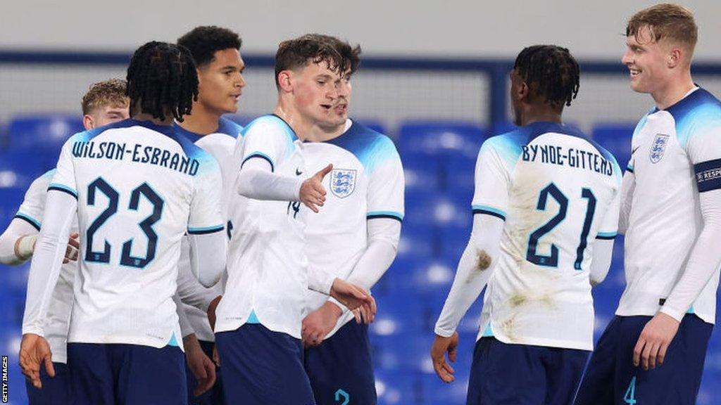 Tyler Morton scores for England Under 21s