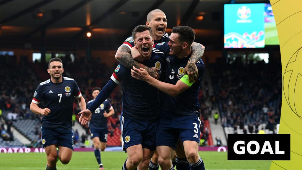 Watch Callum McGregor's first Scotland goal