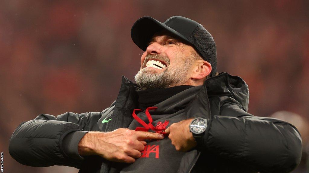 Liverpool boss Jurgen Klopp