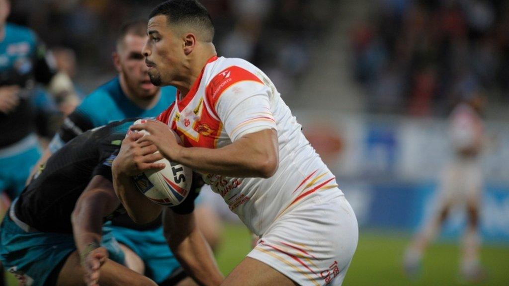 Fouad Yaha had not previously scored a Super League try this season