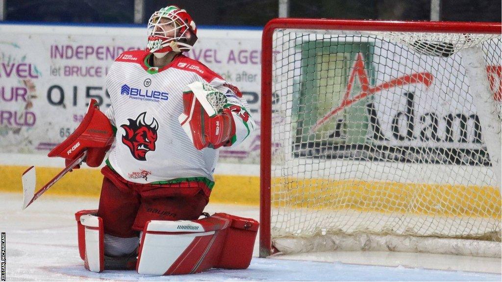 Ben Bowns started in the Devils goal for the second successive game