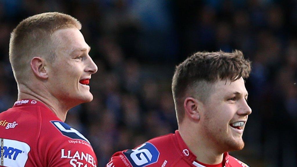 Johnny McNicholl and Steff Evans
