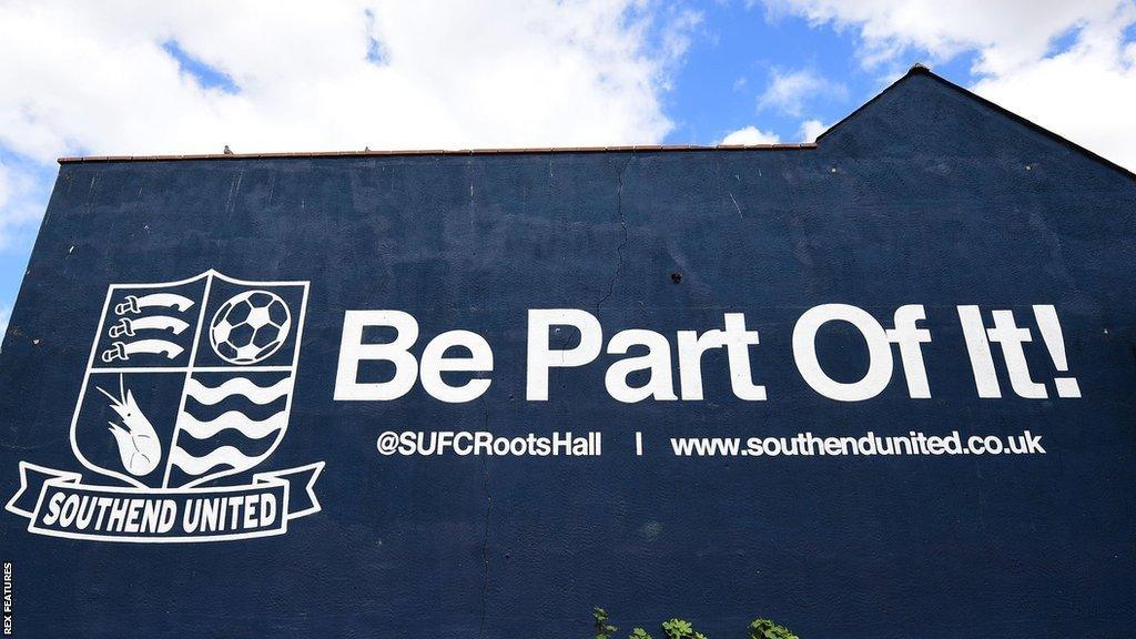 Southend United's Roots Hall home