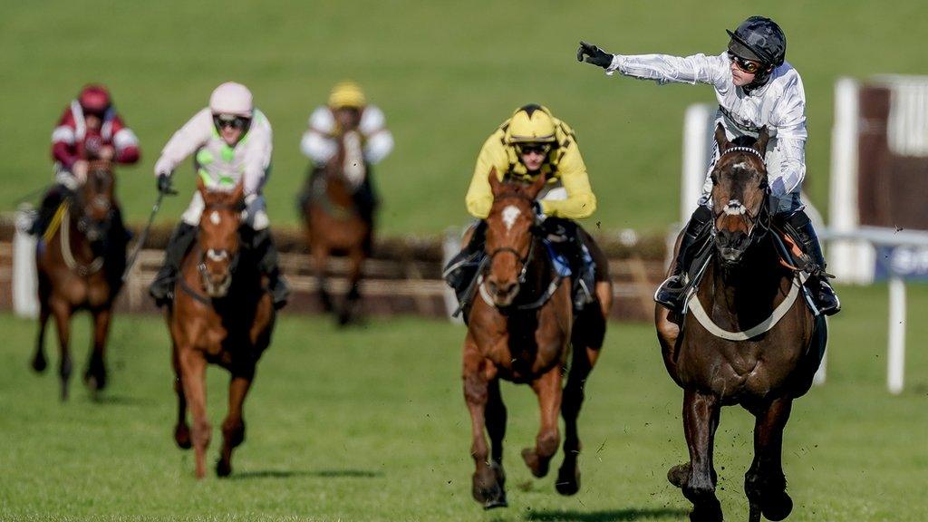 Nico de Boinville and Constitution Hill win the Champion Hurdle