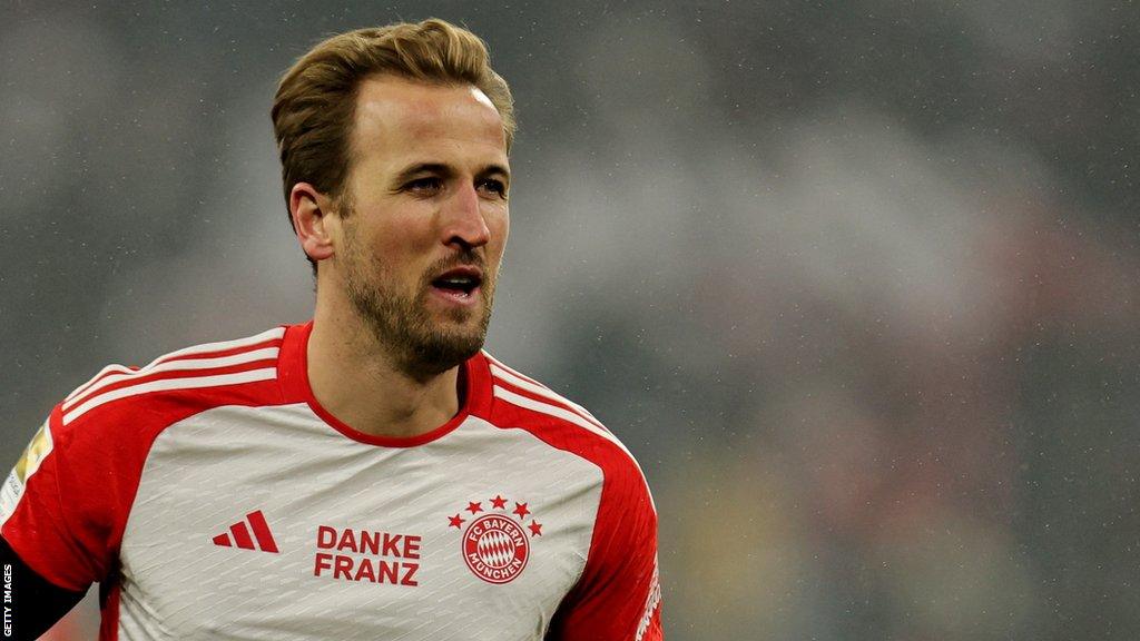 Bayern Munich's Harry Kane