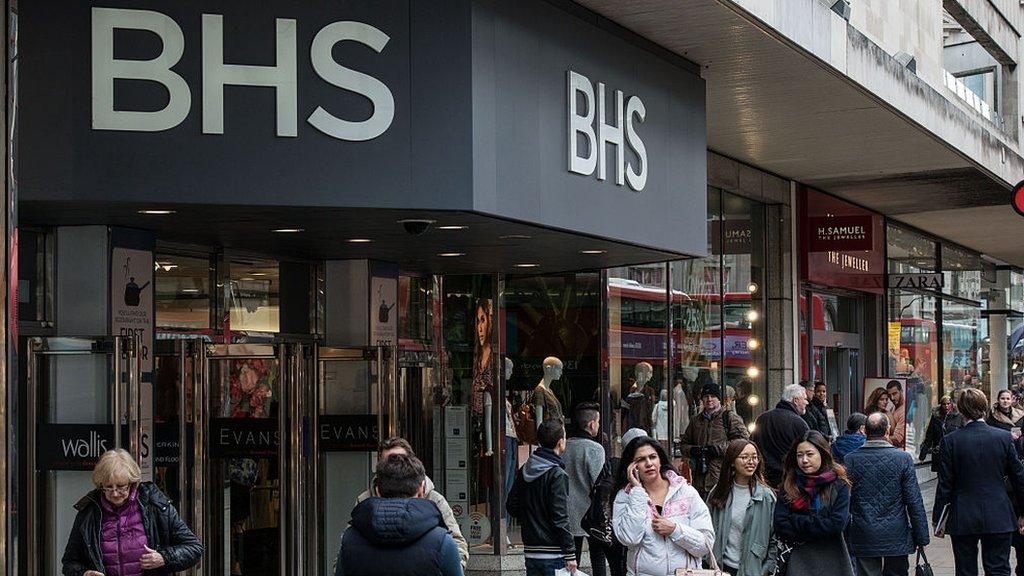 BHS store