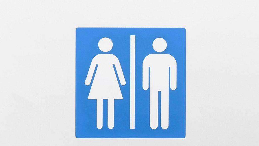 Unisex toilet sign