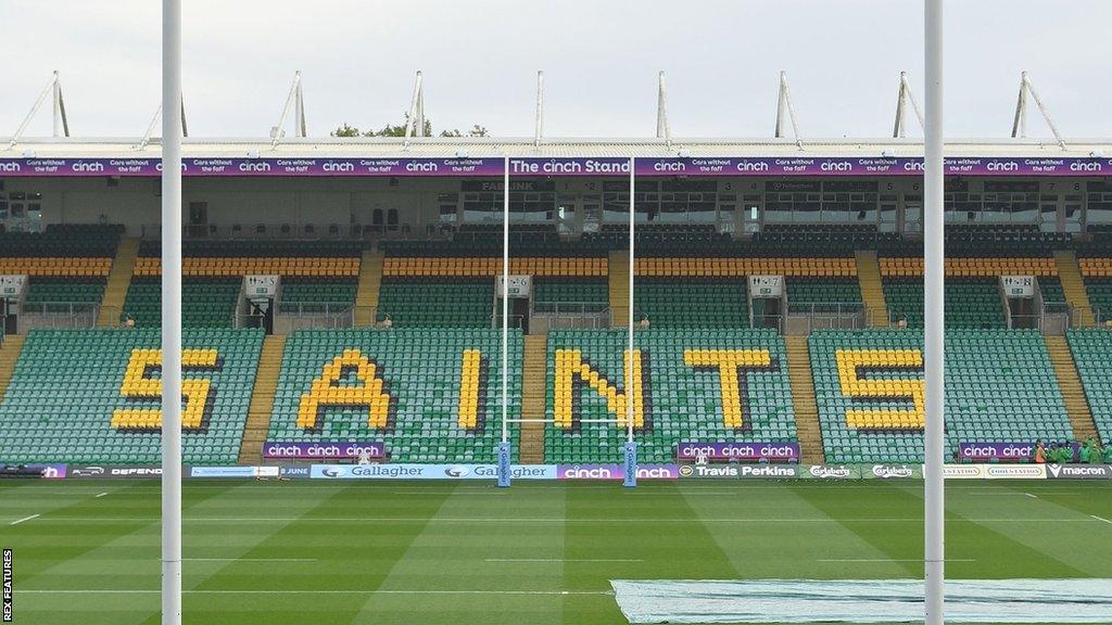 Northampton play at Cinch Stadium at Franklin's Gardens