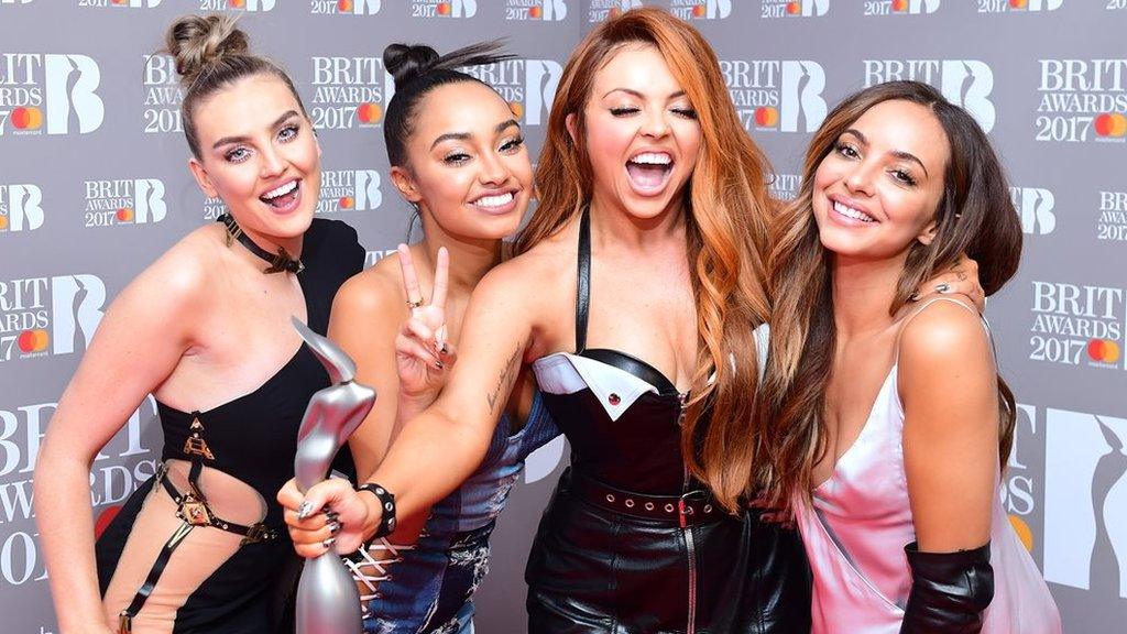 Little Mix win a Brit Award