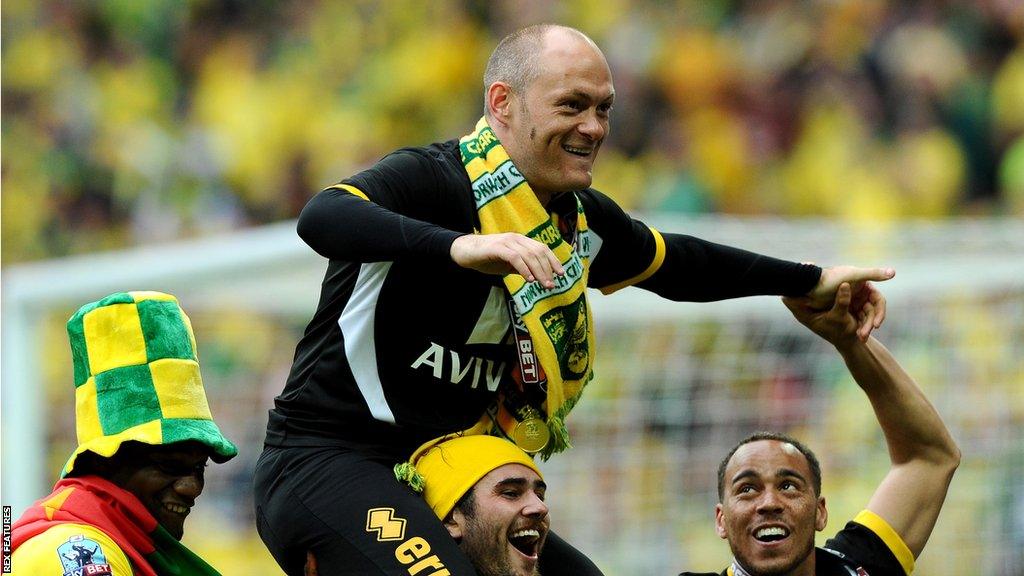 Alex Neil was Norwich manager from January 2015 until March 2017