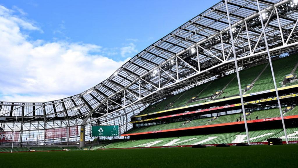 A general view inside the stadium