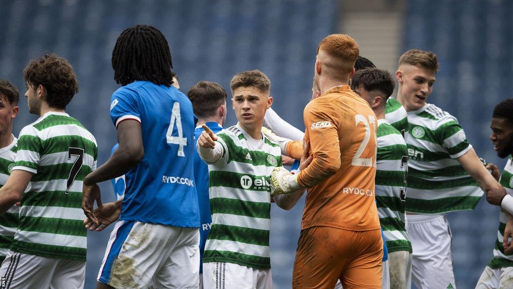 Celtic and Rangers B teams meet