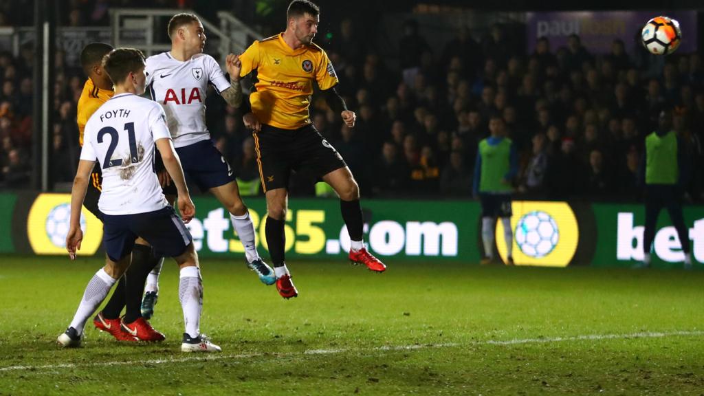 Armond scores for Newport County