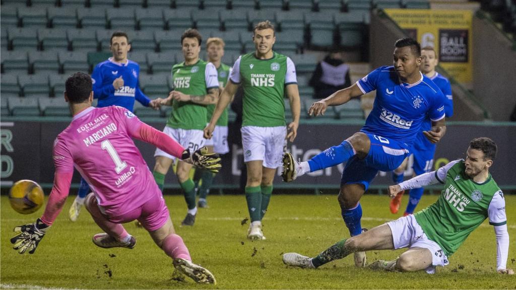 Hibernian v Rangers