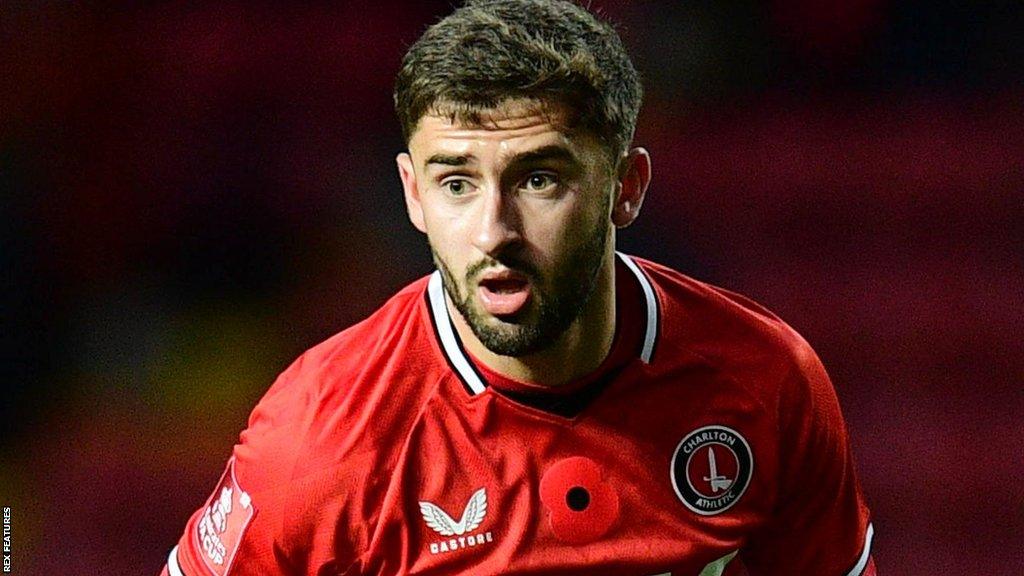 Aaron Henry playing for Charlton