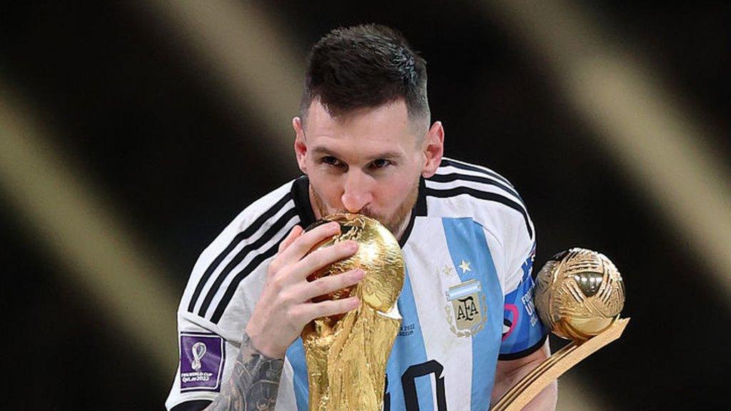 PSG and Argentina forward Lionel Messi