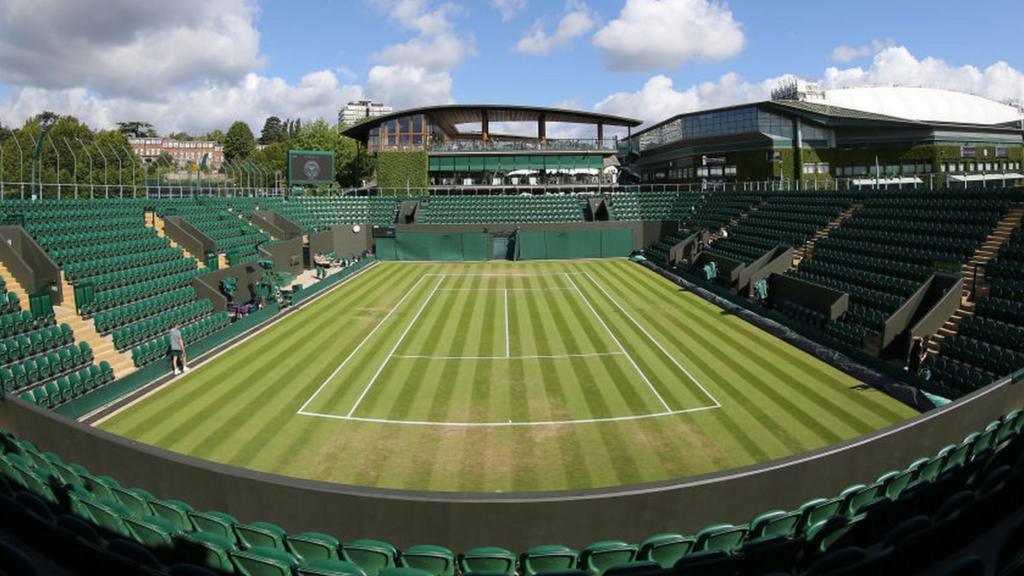 Wimbledon court view