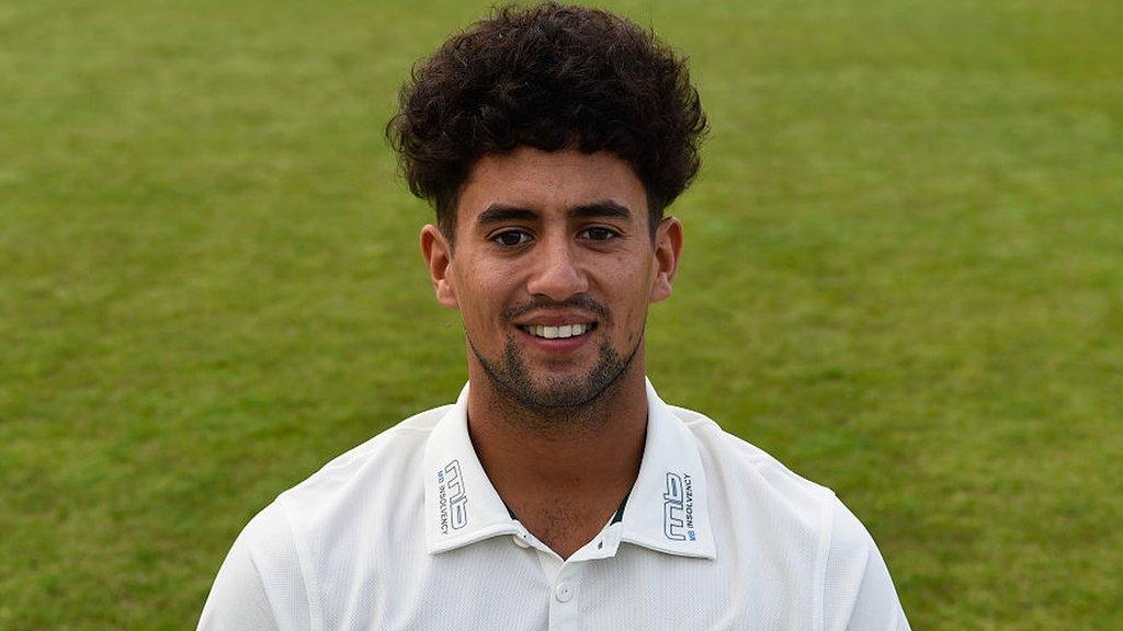 Worcestershire all-rounder Brett D'Oliveira