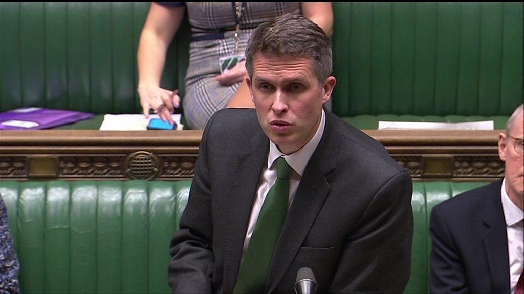 Education Secretary Gavin WIlliamson