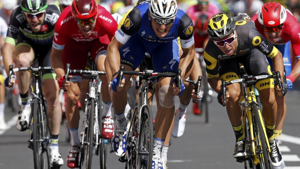 Marcel Kittel of Germany wins stage four