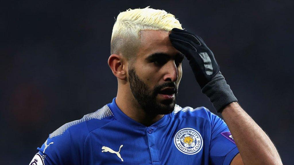 Leicester's Riyad Mahrez