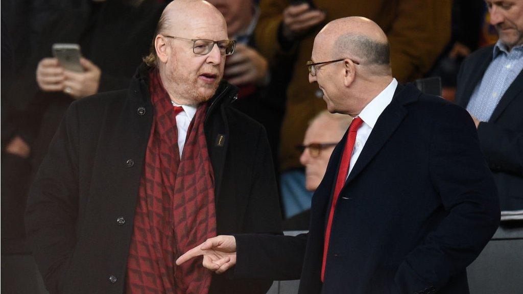 Avram (left) and Joel Glazer