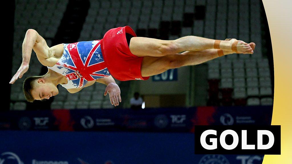 European Artistic Gymnastics Championships Great Britain's Luke