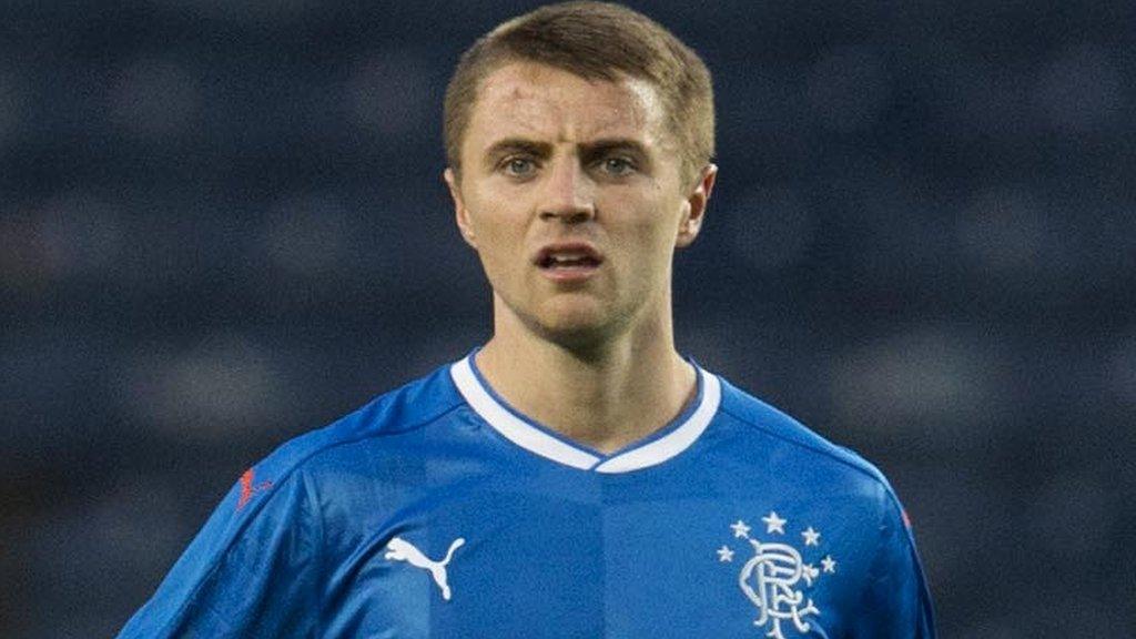 Rangers midfielder Jordan Rossiter