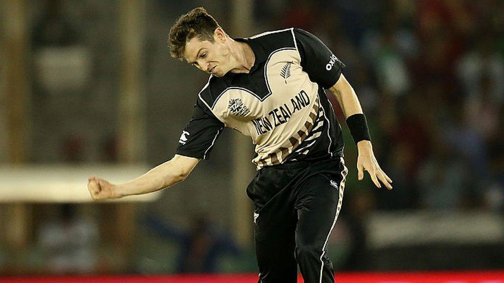 Adam Milne was part of the New Zealand team beaten in the World T20 by England