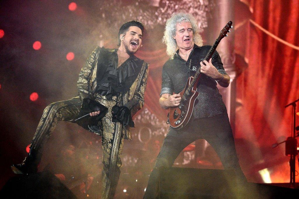 Adam Lambert and Brian May