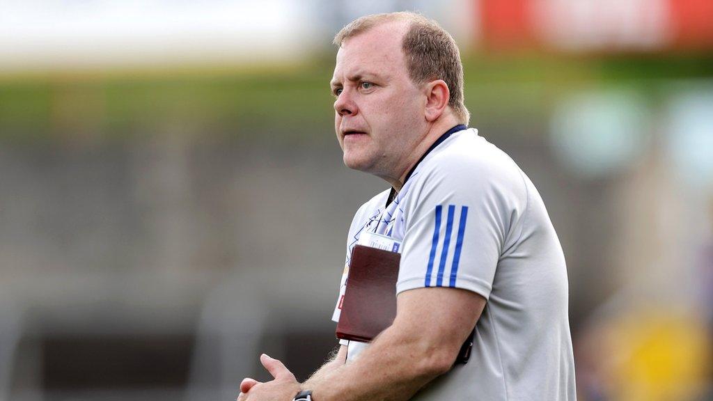 Cavan manager Mickey Graham