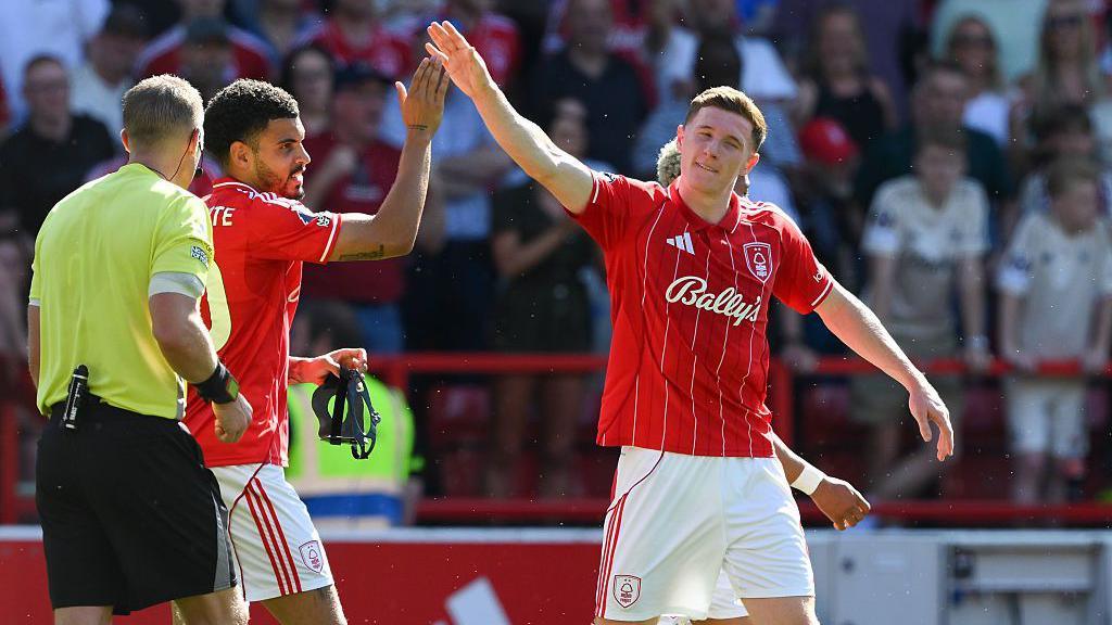 Elliot Anderson and Morgan Gibbs-White
