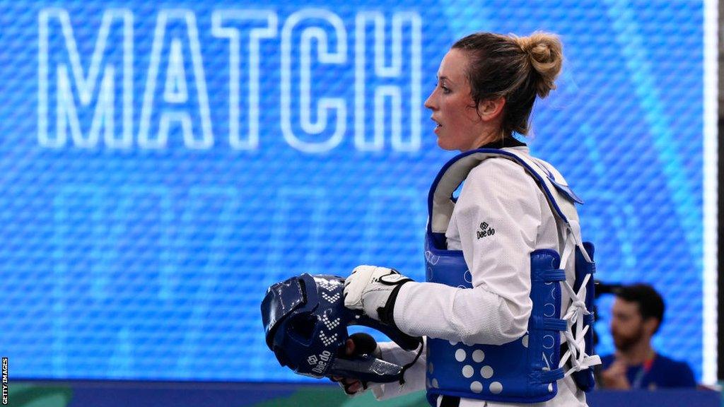 Great Britain's Jade Jones during a match